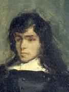 Eugene Delacroix Autoportrait dit en Ravenswood ou en Hamlet oil painting on canvas